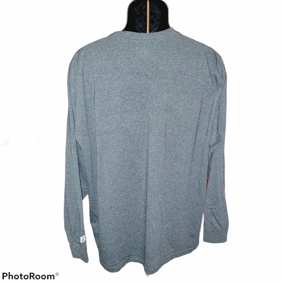 Russell 2XL Waubonsee Community College Long Sleeve Tee Grey 384 - Picture 4 of 5